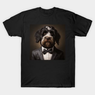 Portuguese Water Dog in Suit T-Shirt